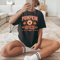 Comfort colors retro pumpkin spice short sleeve casual cotton graphic Tshirt Hoodie, Sweatshirt | GrindPrints.com