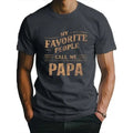 Comfortable Papa Fitted T-Shirt for Men - Sweat-Wicking, Freedom of Movement, and Breathable Clothing for Active Lifestyles
