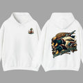 Comfortable Sand Hoodie with Playful Duck Graphic, Perfect for Fall and Winter Outdoor Fun - Unisex Menswear Stylish...