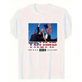 Comfortable Breathable High Quality Biker Shirt American Flag Trump Vote 2024 2024 Trump Vote Donald Trump Presidential Campaign Made USA T-Shirts, Hoodie, Sweatshirt