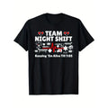 Comfortable breathable outdoor men's clothing Quality materials, Night Nurse Life RN LPN CNA Healthcare heartbeat Love...