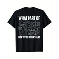 Comfy Graphic Tee - Breathable, Soft, Round Neck, Short Sleeve, Fashion Print Top for Spring Summer Holiday Leisure Vacation