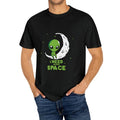 Comfy Men's Alien Pattern Cotton T-shirt