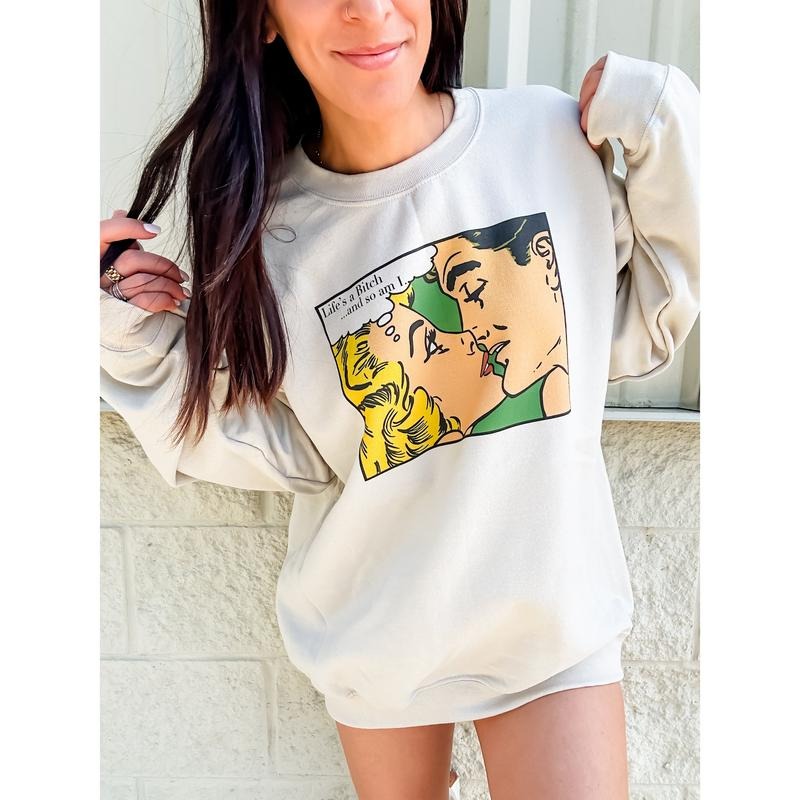 Comic Life Graphic Top T-Shirts, Hoodie, Sweatshirt | GrindPrints.com