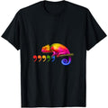 Comma Chameleon Funny 80s Animal Lizard Lover T-Shirt made in usa Hoodie, Sweatshirt | GrindPrints.com