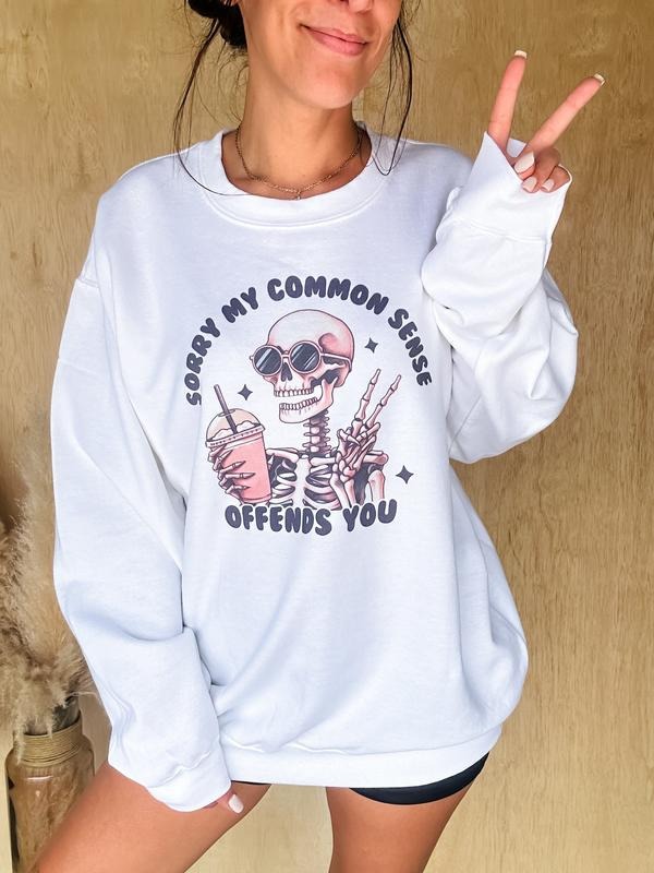 Common Sense Graphic Top T-Shirts, Hoodie, Sweatshirt | GrindPrints.com