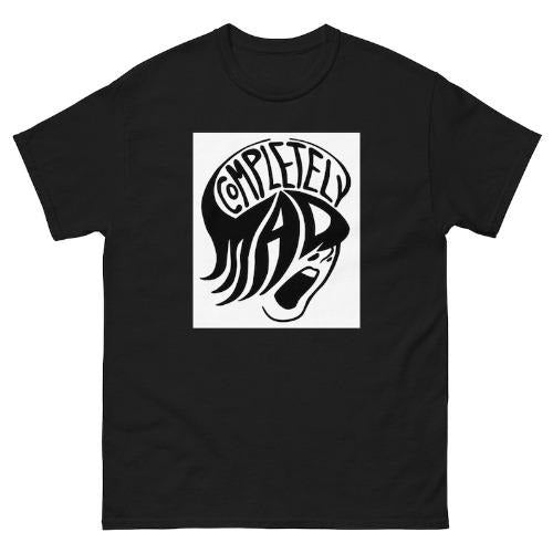 Completely Mad Designs Logo Unisex Heavyweight T-shirt made in usa Hoodie, Sweatshirt | GrindPrints.com