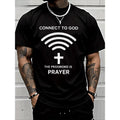 Connect To God The Password Ls PrayerT-Shirt Heavy Cotton T Shirt Made in USA Hoodie, Sweatshirt | GrindPrints.com