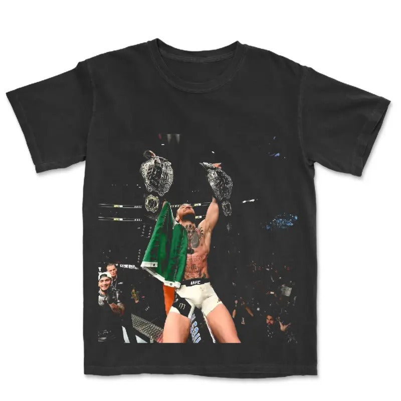 Conor McGregor Shirt, UFC Tshirt, Ultimate Fighting Boxing Shirt, Championship Conor McGregor Tshirt, Vintage 90s Graphic...