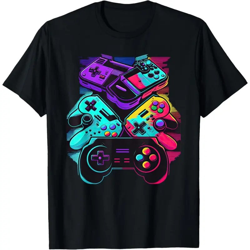 Control gamer Video Game Controller T-Shirt made in usa Hoodie, Sweatshirt | GrindPrints.com