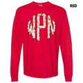 Cookie Christmas Monogram Long Sleeve Comfort Colors T-Shirt 'NLB' Hoodie, Sweatshirt | GrindPrints.com