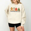 Cookies For Two Please Pregnancy Announcement Sweatshirt, Pregnancy Reveal Christmas Crewneck, Christmas Maternity...