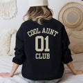 Cool Aunt Club Crewneck Sweatshirt, Aunt Birthday Gift, Auntie Sweater, Cool Aunt Sweatshirt, Future Aunts Gift Cool,...