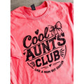 Cool Aunt's Club Graphic Tee Hoodie, Sweatshirt | GrindPrints.com