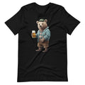 Cool Beer Bear Shirt, Beer Shirt, Vintage Bear. Bear Shirt, Beer shirt made in usa Hoodie, Sweatshirt | GrindPrints.com