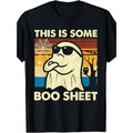 Cool Cute Ghost Retro Funny Halloween Boo Sheet This Is Some Payeah T-Shirt for Men Women Made in USAstyle{n002}2 Hoodie,...