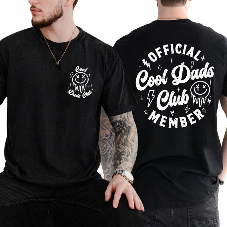 Cool Dads Club Shirt Colors Shirt Dad Pregnancy Reveal Cool Dads Shirt New Dad Father Dad T-Shirts, Hoodie, Sweatshirt