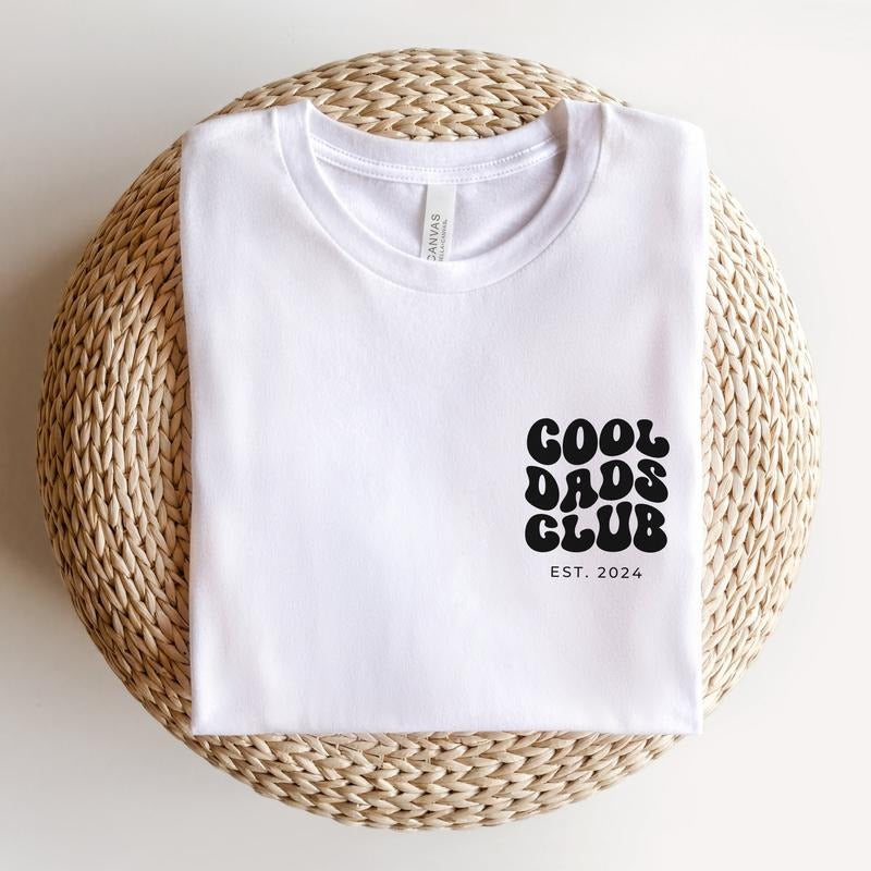 Cool Dads Club Shirt for Men, Pregnancy Announcement TShirt for Dad TShirt for Dad, Cool Dad T-Shirt for New Dad, Gift...