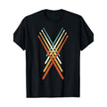Cool Drum Stick Drummer Drum Percussion I Vintage T-shirt -100% cotton Made in USA Hoodie, Sweatshirt | GrindPrints.com
