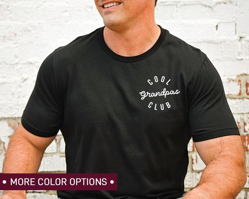 Cool Grandpas Club Shirt Shirt Best Grandpa Shirt Cool Grandpa Shirt Gramps Shirt Grandkids Grandfather Shirt T-Shirts, Hoodie, Sweatshirt