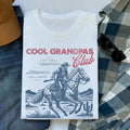 Cool Grandpas Club Shirt, Retro Cowboy T-Shirt, Funny Papa Shirt, Gift for Grandad, Father's Day Gift Hoodie, Sweatshirt