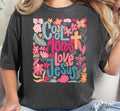 Cool Moms Love Jesus Shirt, Praying Mama Shirts, Religious Mom Sweatshirt, Mother's Day T-Shirt, Inspirational Mom Shirt,...