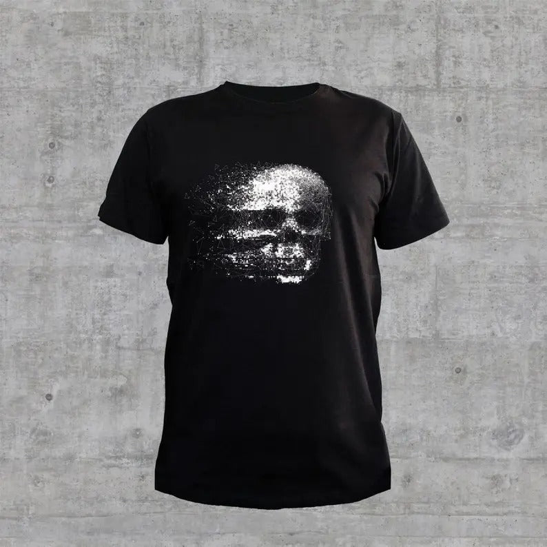 Cool Skull shirt, Unisex halloween Skull shirt, horror tshirt Made in USA Hoodie, Sweatshirt | GrindPrints.com