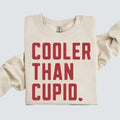 Cooler Than Cupid Valentines Shirt, Valentine Sweatshirt, Retro Valentines Shirt, Kid Valentines Day Gift , Boy...