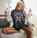 Coquette 4th of July Shirt, USA shirt, Summer Shirt, Red White and Blue, America, Womens Fourth of July, Patriotic, 1776...