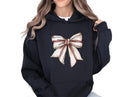 Coquette Baseball Sweatshirt, Baseball Mom Shirt, Game Day Shirt, Fall Baseball Season Tee, Baseball Bow Shirt, Unisex...