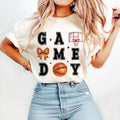 Coquette Basketball T-Shirt, Game Day T-Shirt, Basketball Mom T-Shirt, Basketball Shirt Basketball Mama T-Shirt, Retro...