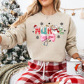 Coquette Bow Nurse Funny Santa Nurse ICU ER Rn Nurse Nurse Life Nurse T-Shirts, Hoodie, Sweatshirt