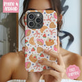 Coquette Breakfast Phone Case Mag Safe Compatible Magnetic Tough Cases T-Shirts, Hoodie, Sweatshirt | GrindPrints.com