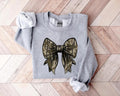 Coquette Camo Bow Sweatshirt, Deer Coquette Bow Tee Shirt, Hunting Girly Sweater, Hunting Season T-Shirt, Camouflage Bow...