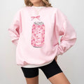 Coquette Diet Coke Sweatshirt, Floral Diet Coke Shirt, Cute Baby Pink Bow Tee, Trendy Soda Can With Roses, Fun Coke Lover...