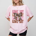 Coquette Football Disco Bow Tee, Coquette Cheerleading Shirt, Cheer Squad Sweatshirt Gift For Women, Football Season...