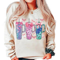 Coquette Obsessive Cup Disorder Sweatshirt, Coquette Ocd Cup Sweatshirt, Coquette Bow, Retro Ocd Coquette, Unisex...