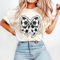 Coquette Soccer T-Shirt, Game Day T-Shirt, Soccer Mama T-Shirt, Soccer Mom T-Shirt, Design Soccer Bow T-Shirt, Fall...