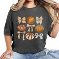 Coquette Sourdough T-Shirt, Women's Bread and Bows Graphic Tee, shirt hot trend 2025 Hoodie, Sweatshirt | GrindPrints.com