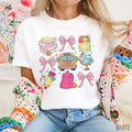 Coquette Teacher Shirt, Cute Back To School Shirt,Elementary Teacher Tee,Coquette Pink Bow Tees,New Teacher Tee,Teacher...