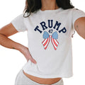 Coquette Trump 47 Baby Preppy Varsity Maga Baby American Flag Republican Casual Comfort T-Shirts, Hoodie, Sweatshirt