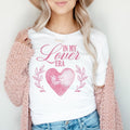 Coquette tee In My Love Era Valentine T-Shirt Valentines Love Era Tshirt Pink Heart Love Valentine Tees Valentine In My...