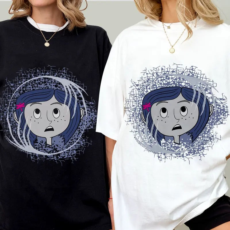 Coraline Ghost Hands T-Shirt, Movie Shirt, Trendy Sweatshirt, Gift for friend Hoodie | GrindPrints.com