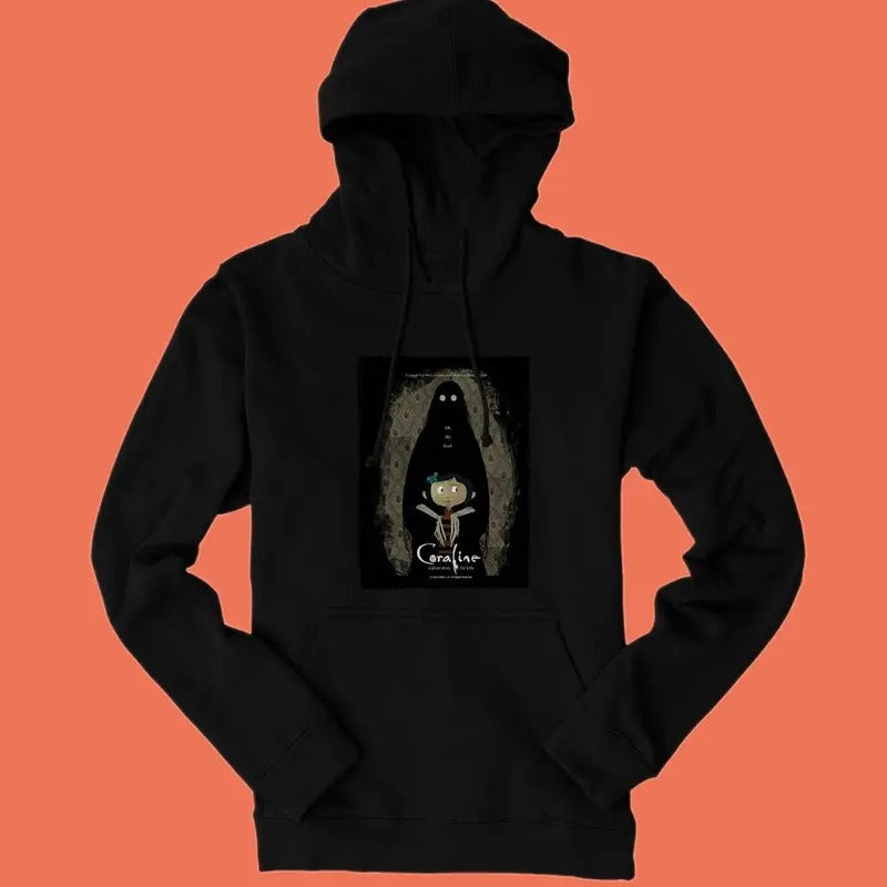 Coraline Ghost Story Tshirt Hoodie, Best For Movie, Vintage Cartoon Shirt, dreaming Unisex t-shirt, Coraline  Doll...