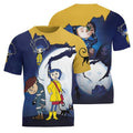 Coraline Halloween Movie T-shirt 3D Hoodie, Sweatshirt | GrindPrints.com