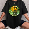 Coraline Moon Button Shirt, Horror Coraline movies, Horror Character Shirt, Halloween Crewneck Sweatshirt Hoodie
