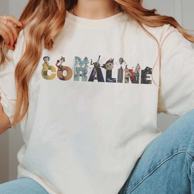 Coraline Movies T-shirt, Sweatshirt, Hoodie | GrindPrints.com
