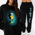 Coraline with Three Children Ghost Sweatshirt and Sweatpants, Coraline Fantasy movies tshirt, Horror Charaters Sweatshirt...