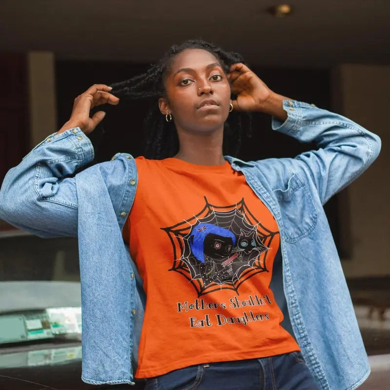 Coraline with a Gun Tshirt, Coraline Graphic T-Shirt, wybie, other world sweatshirt, other mother,Best For Coraline...