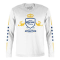 Corona Extra Athletics Stars Long Sleeve T-Shirt - White Hoodie, Sweatshirt | GrindPrints.com
